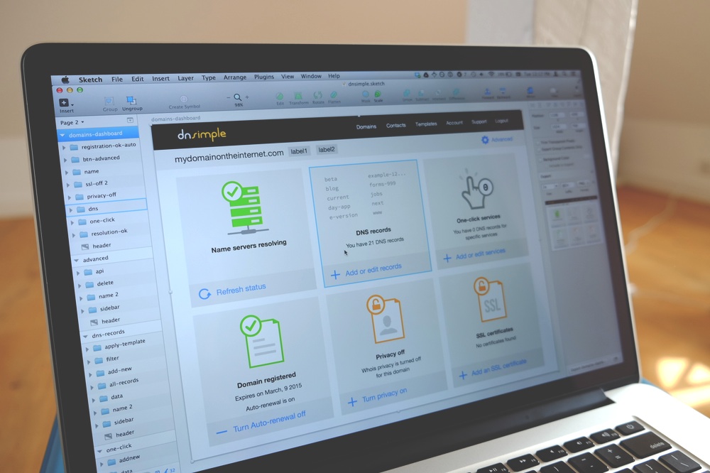 Some wireframes