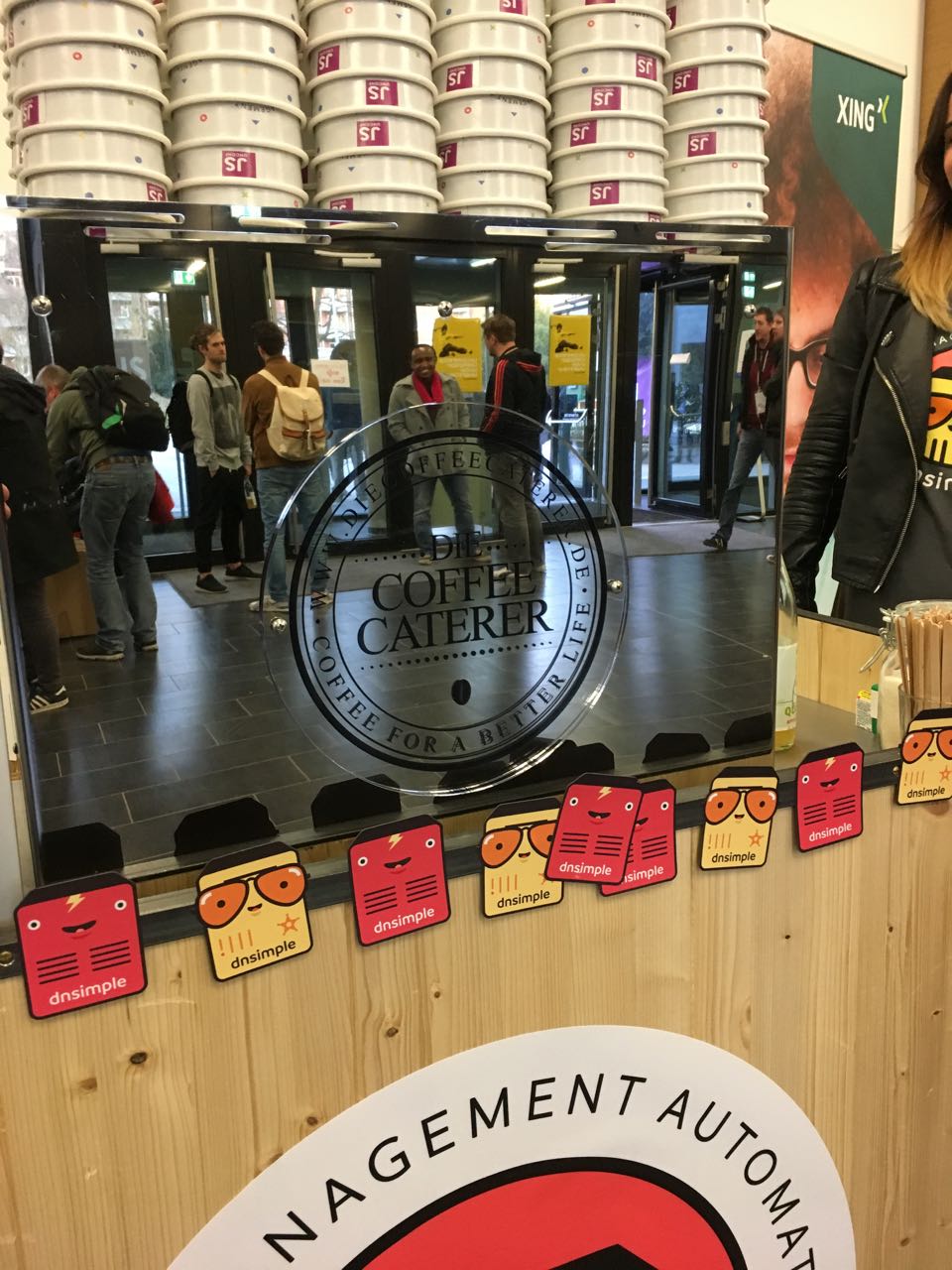 Photo of coffee stand