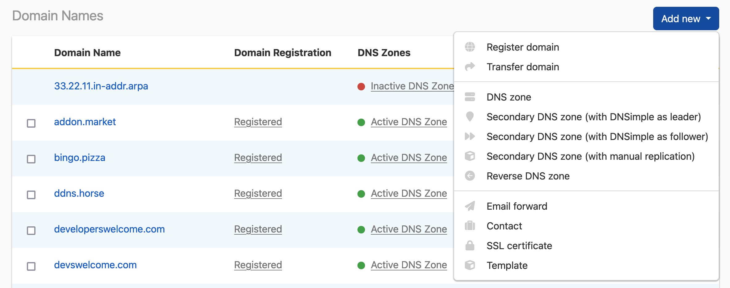 Domain Names